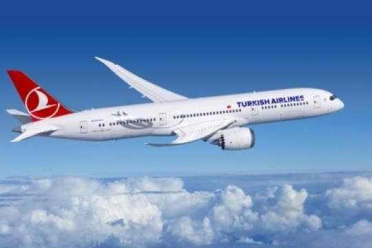 Turkish Airlines’ first Boeing 787-9 Dreamliner is in the air