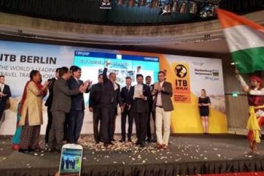 India Wins "Best Exhibitor Award" at ITB – Berlin