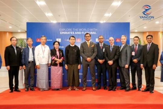 flydubai Lands in Yangon