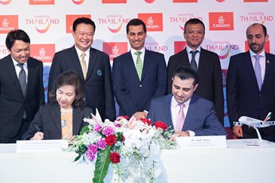 Emirates Airlines partners with Tourism Authority of Thailand