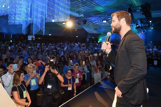 Chris Hemsworth promotes Phillip Island, Australia