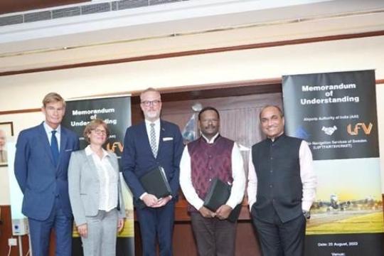 AAI Signs MoU with Sweden to facilitate Sustainable Aviation Technology Collaboration