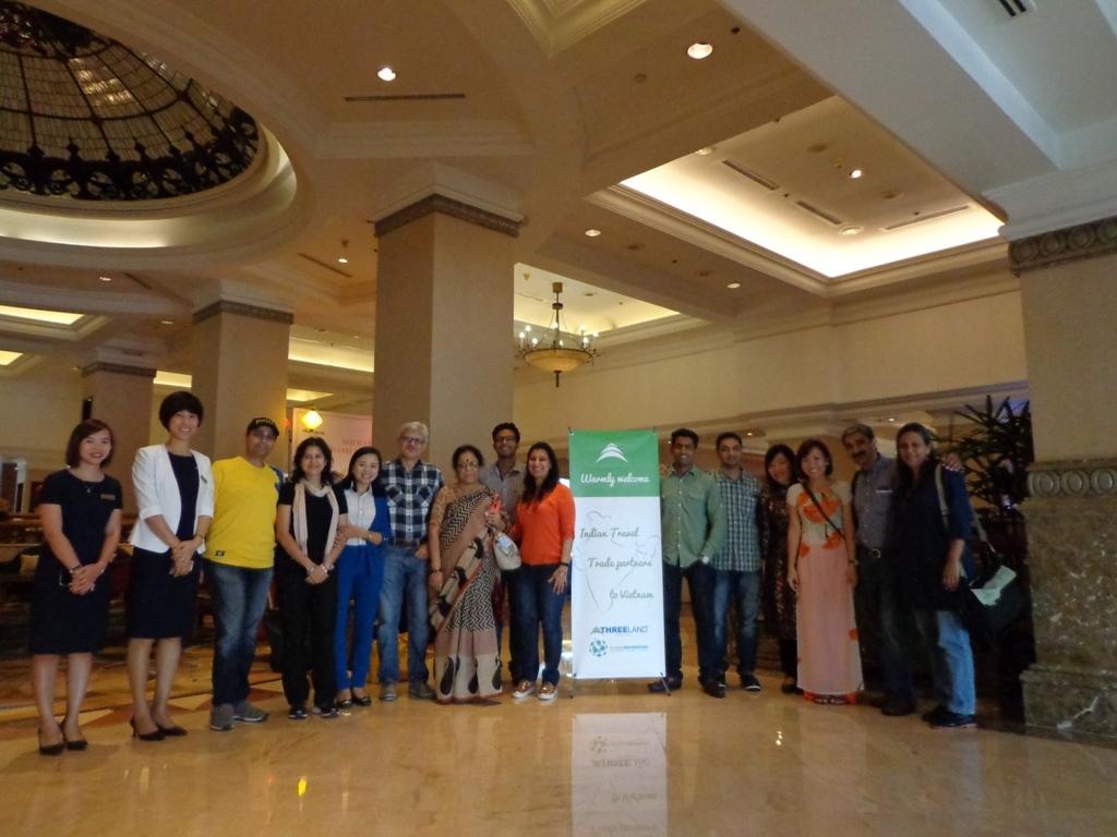 Global Destinations and Threeland Travel host Indian travel trade in Vietnam