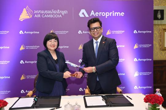 Aeroprime Group named exclusive India GSA for Air Cambodia