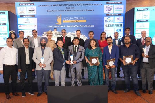 2nd Edition of Aqua Cruise & Maritime Tourism Awards Shines Bright in Mumbai