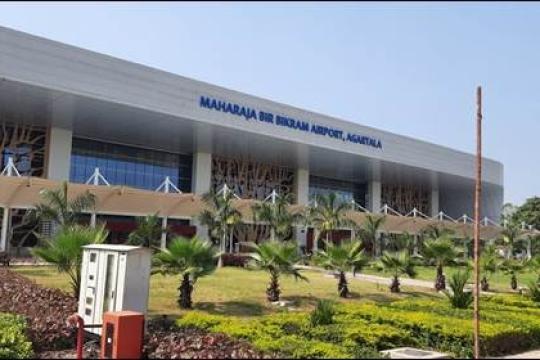 Modi Inaugurates New Terminal Building of Agratala Airport