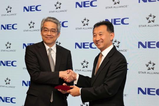 Star Alliance signs partnership with NEC Corporation