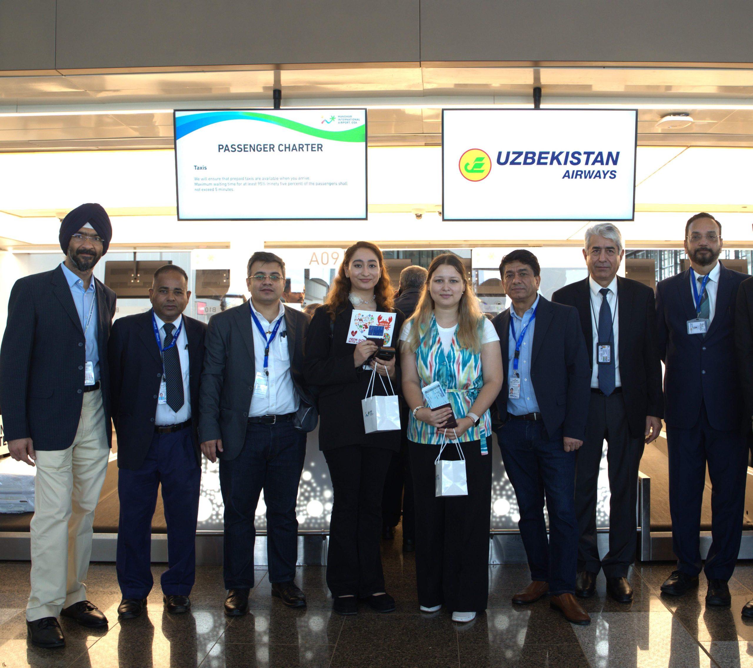 Uzbekistan Airways debuts at Goa’s Manohar International Airport