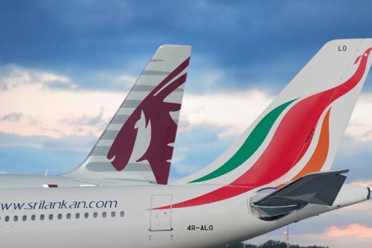 SriLankan Airlines Expands Codeshare Agreement with Qatar Airways
