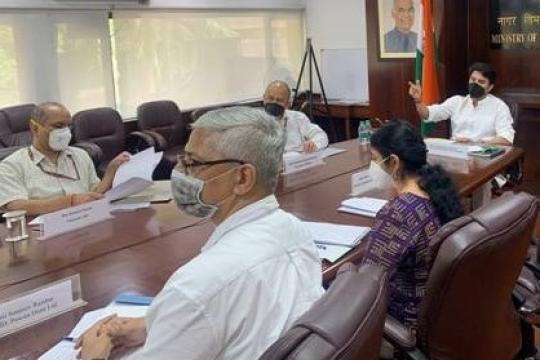 Scindia interacts with CM of Uttarakhand and LGs of Ladakh and A&N