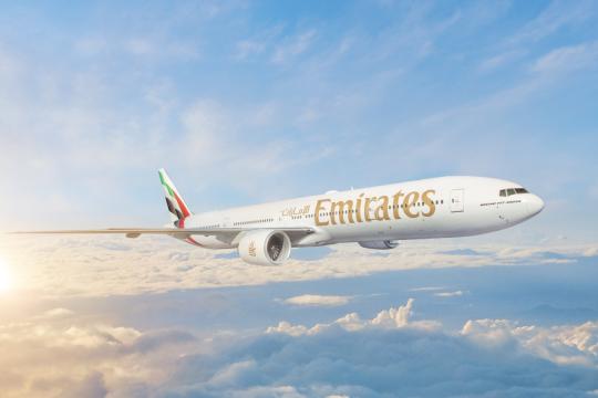 Emirates A350 makes a debut in Amman