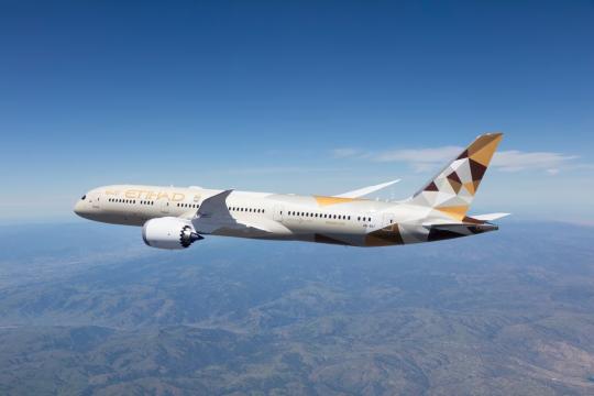 Etihad reports 1.5 million passengers carried in June