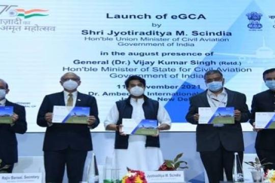 Scindia Launches e-GCA