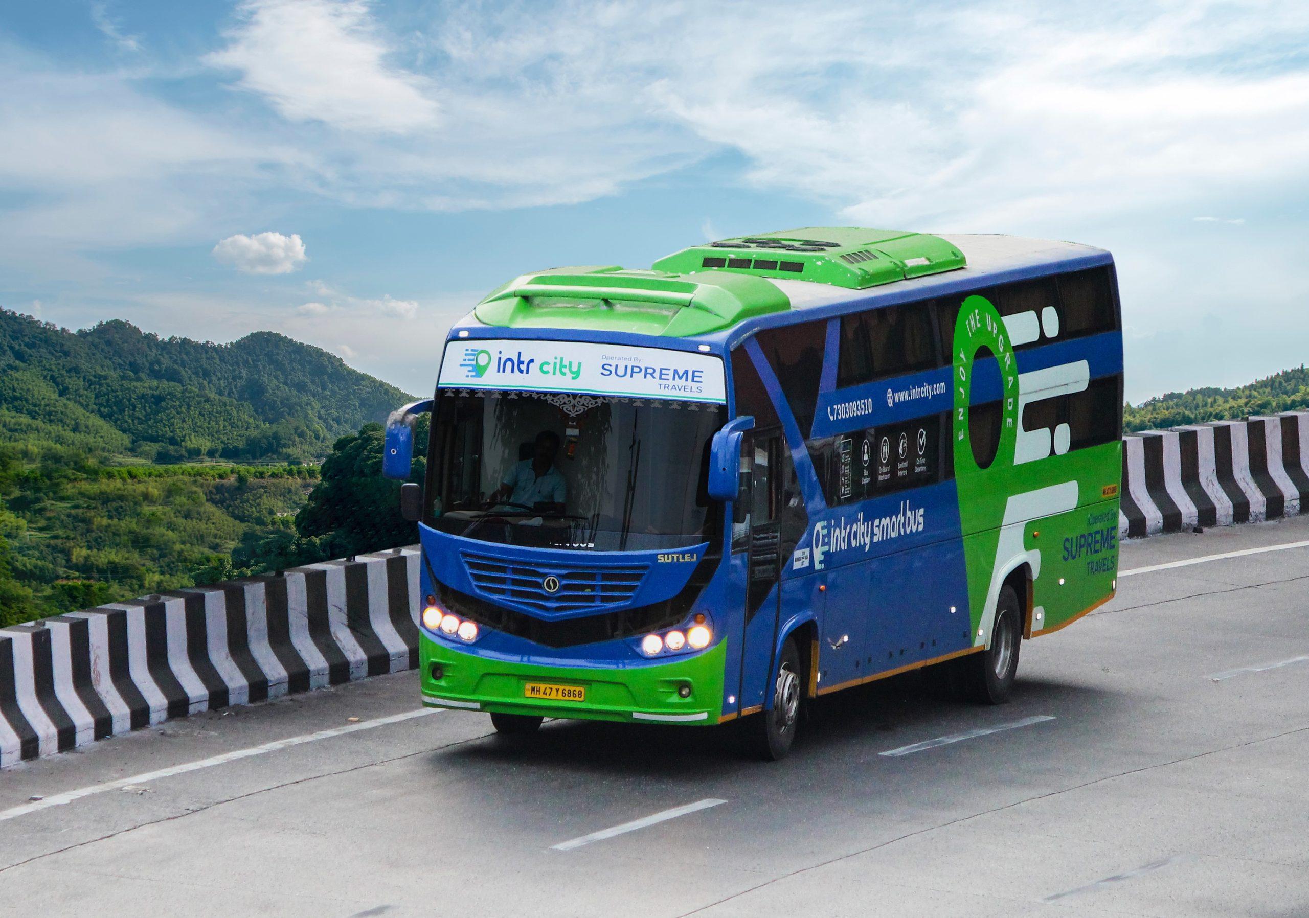 IntrCity SmartBus expands reach in Western India adding 50 new routes