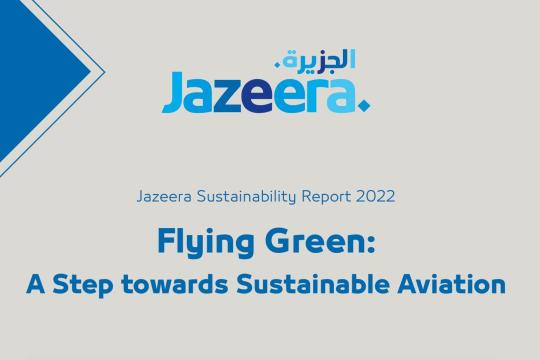 Jazeera Airways Highlights ESG Efforts In Sustainability Report