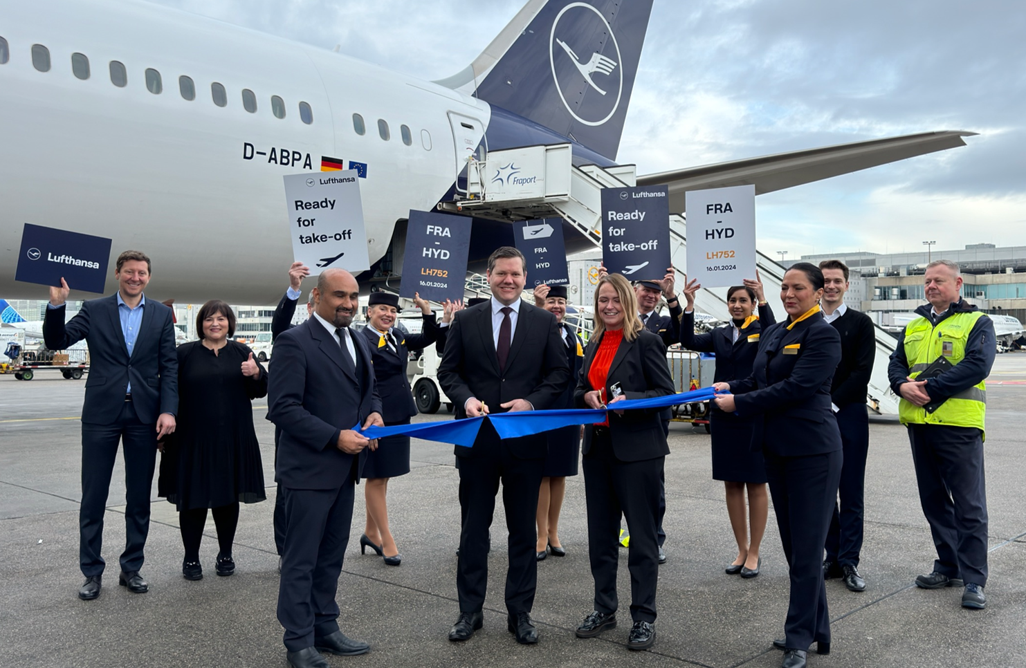 Lufthansa Launches Direct Flights From Hyderabad to Frankfurt
