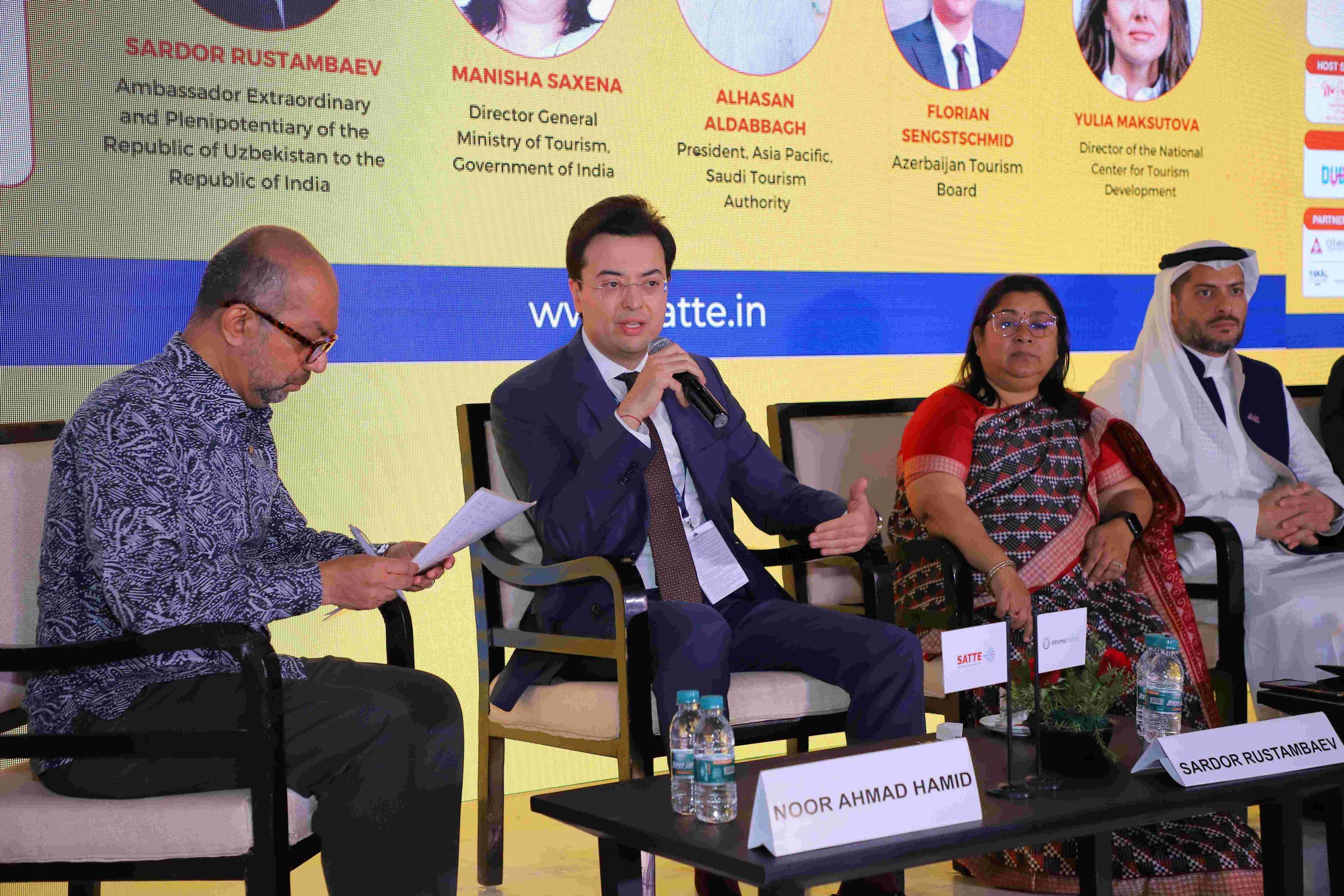 Uzbekistan elevates tourism relations with India at SATTE 2024